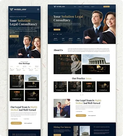 best lawyer website designing arlington