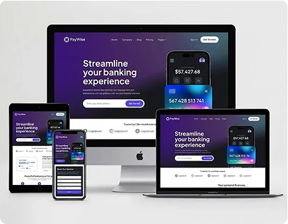 Arlington financial website design