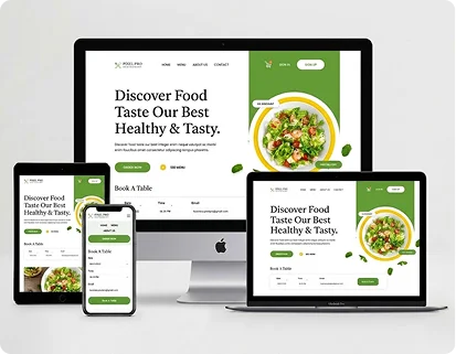 Restaurant website development