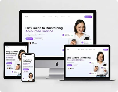 Arlington banking website design