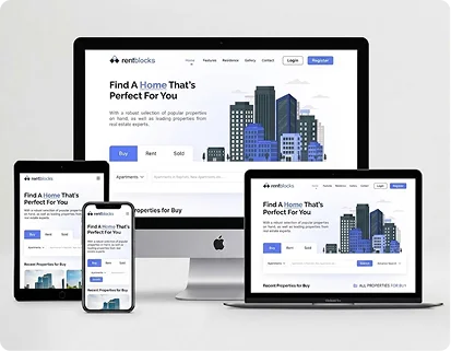 Arlington real estate website design