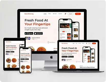 Arlington restaurant website design