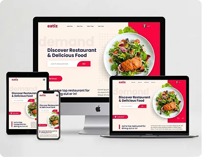 Arlington restaurant website design